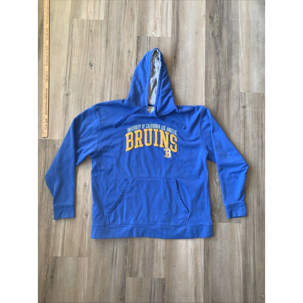 UniversityOf California Los Angeles Hoodie Mens XL Blue UCLA Bruins Pullover EUC